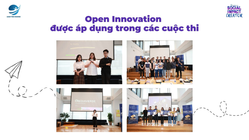 Open innovation được ứng dụng trong cuộc thi