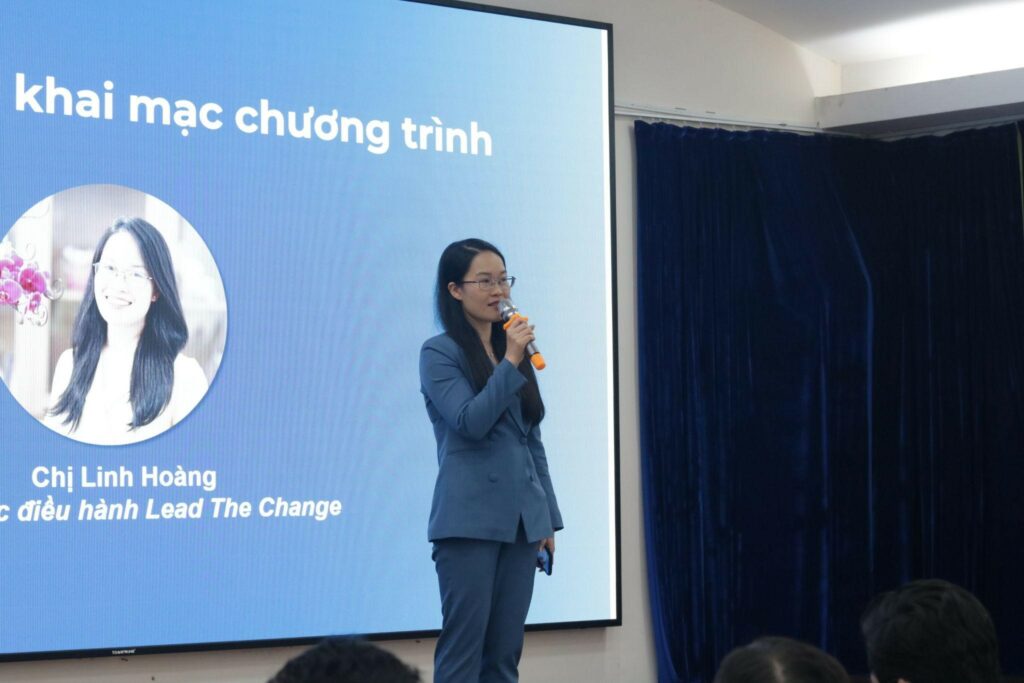 Chị Linh Hoàng- Giám đốc điều hành Lead The Change