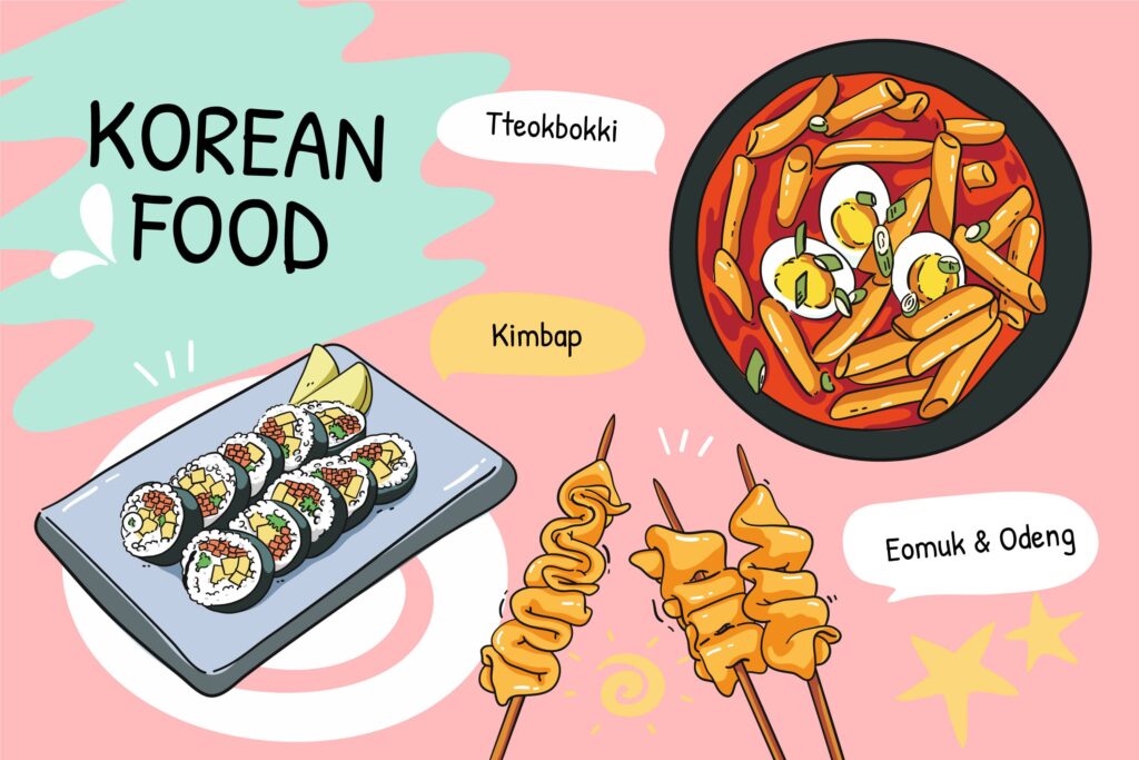 Những món ăn Hàn Quốc ngày càng xuất hiện nhiều hơn