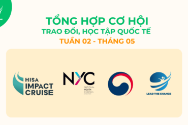 Cơ hội du học và cơ hội quốc tế ngắn hạn tuần 1 - tháng 5