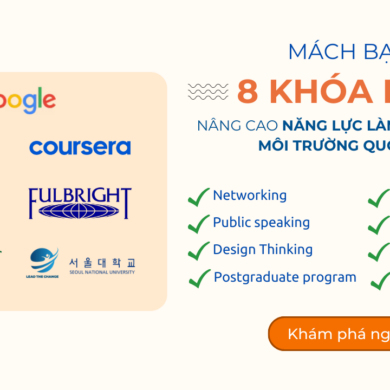 Nâng cao năng lực nghề nghiệp với 8 Khóa học chuẩn quốc tế này