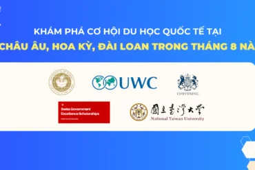 cơ hội quốc tế du học ngắn hạn tháng 8