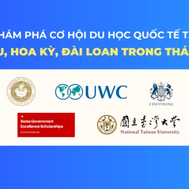 cơ hội quốc tế du học ngắn hạn tháng 8